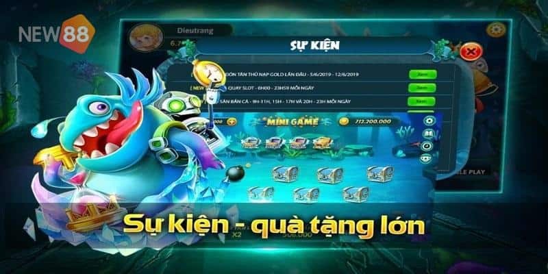 Bắn Cá Đổi Thưởng - Săn Kho Báu Khổng Lồ Dưới Đại Dương 4 Chơi bắn cá đổi thưởng nhận khuyến mãi cực khủng