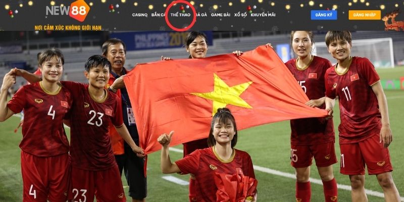 Cá Độ Bóng Đá New88 - Thiên Đường Siêu Đỉnh Cho Đam Mê 5 Chọn chuyên mục thể thao để chơi cá độ bóng đá