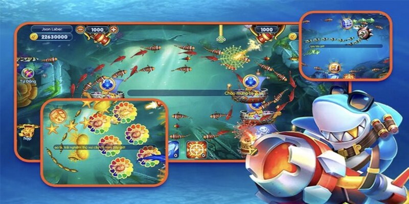 Bắn Cá Online: Đại Dương Bí Ẩn Ngập Tràn Quà Tặng Lớn 6 Bạn hãy thận trọng khi sử dụng chế độ bắn cá tự động để hạn chế rủi ro