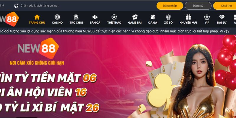 Ưu Đãi Thành Viên Mới New88 - Cược Thả Ga Tiền Va Vào Túi 6 NEW88 được nhiều cược thủ ưu tiên lựa chọn do có nhiều ưu đãi thành viên mới