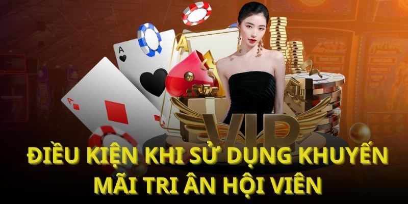 Tri Ân Hội Viên - Cơ Hội Nhận Được Phần Thưởng Hấp Dẫn 6 Điều kiện quan trọng cần chú ý khi sử dụng khuyến mãi tri ân hội viên