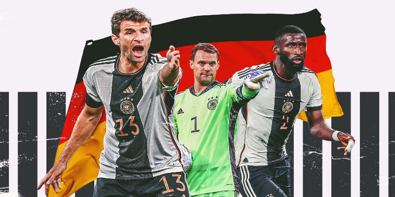 Tình Hình Các Đội Và Lịch Thi Đấu Euro 2024 Ở Các Bảng Đấu 5 Đức được đánh giá mạnh nhất tại bảng B Euro 2024
