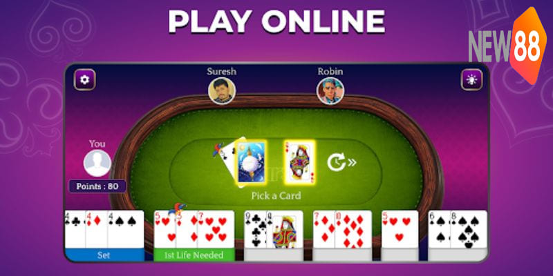 Three Card Rummy - Tựa Game Bài Cực Hot Thời Gian Gần Đây 5 Thông tin tổng quan về trò chơi Three Card Rummy