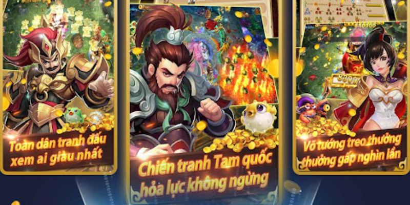 Bắn Cá Tam Quốc - Đồ Họa Siêu Đẹp, Săn Cá Đổi Thưởng Lớn 5 Game cung cấp một kho tàng vũ khí cực đa dạng cho bạn dễ dàng lựa chọn