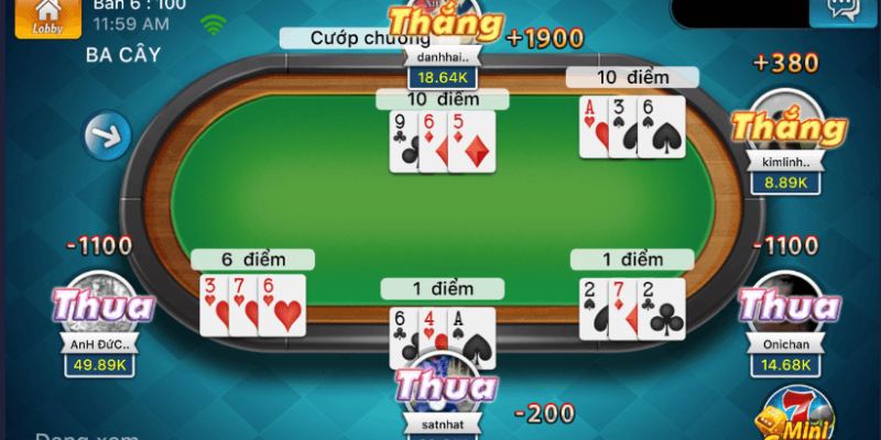 Bài Ba Cây - Hướng Dẫn Chơi Và Tips Để Ăn Tiền Trên Bàn Cược 6 Luật đánh bài ba lá khá đơn giản nhưng thú vị
